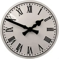 Cheshire Outdoor Clock Service white dial