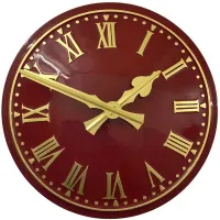 Cheshire Outdoor Clock Service red dial